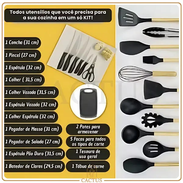 ChefPro – O Conjunto de utensílios