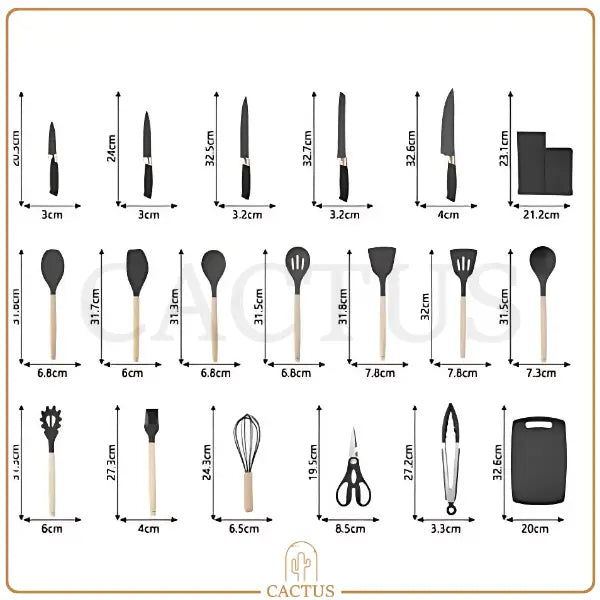 ChefPro – O Conjunto de utensílios