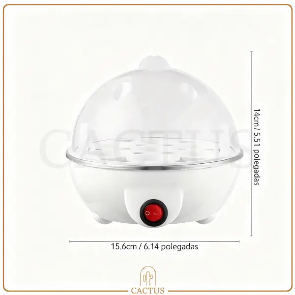 CookEgg – Cozedor Elétrico Prático para Ovos e Mais