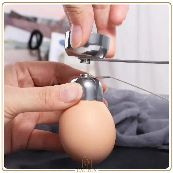 EggMaster – Abridor de Ovos Inteligente em Aço Inoxidável