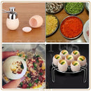 EggMaster – Abridor de Ovos Inteligente em Aço Inoxidável