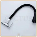 FlexiJet Torneira Parede Preta – Bica flexível 360° com duplo jato para pia de cozinha