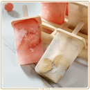 IcePop 8 Moldes Picolé – Forma reutilizável para sorvetes caseiros saudáveis e criativos