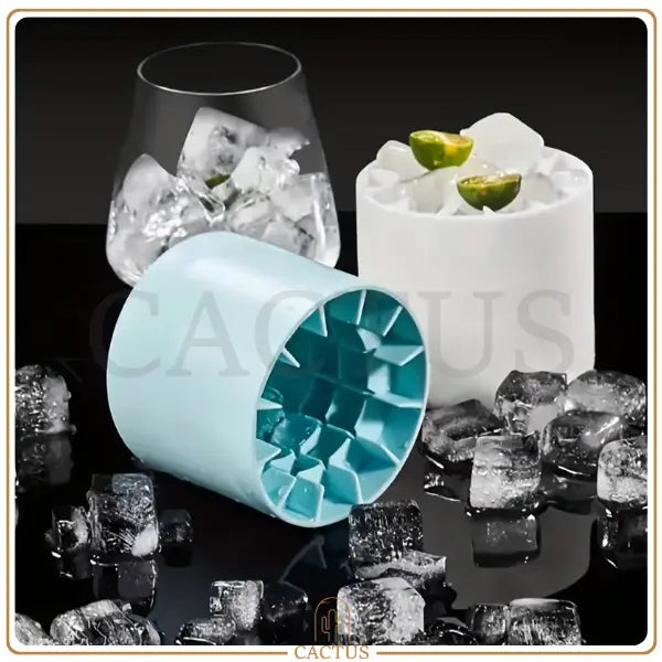 IceTube Silicone – molde cilíndrico para cubos de gelo