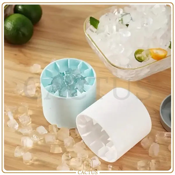 IceTube Silicone – molde cilíndrico para cubos de gelo