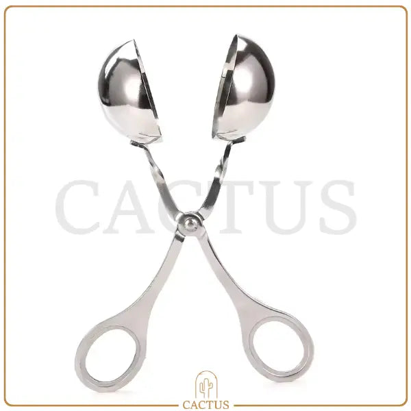 MeatClamp Inox – pinça modeladora de almôndega
