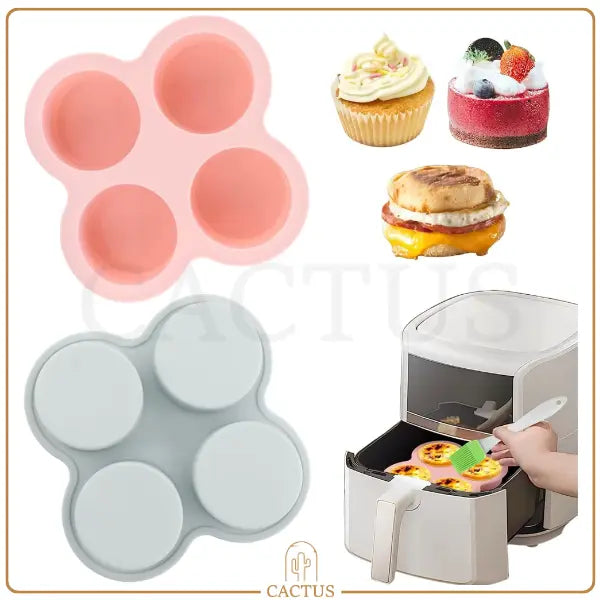 MultiShape Silicone – molde redondo para cozimento versátil