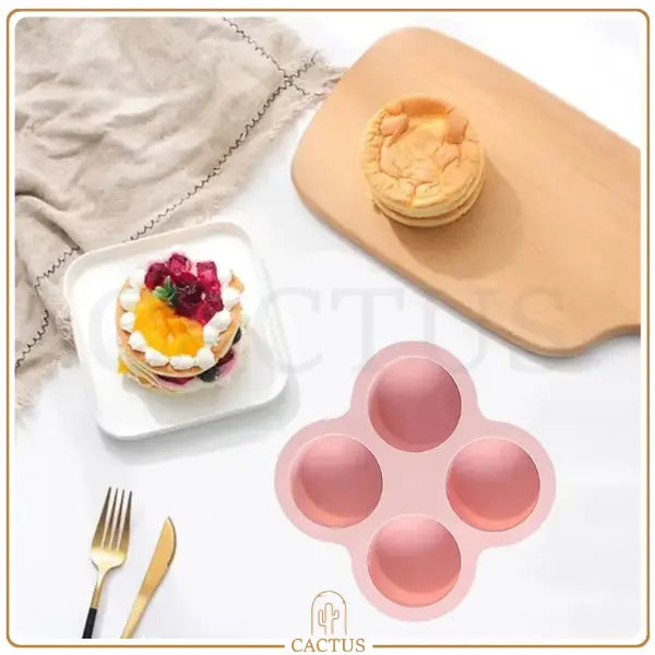 MultiShape Silicone – molde redondo para cozimento versátil