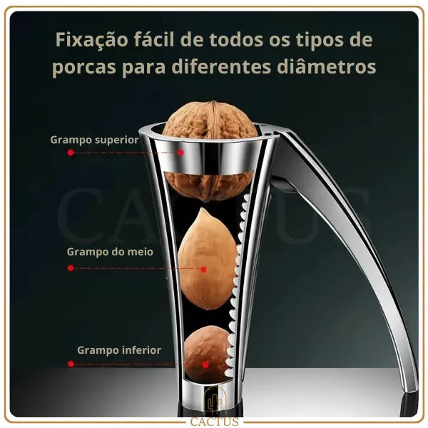 NutPower – Praticidade e força para todo tipo de noz!