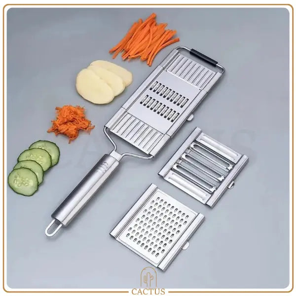 SharpSlice – Cortador Multifuncional de Legumes em Aço Inoxidável