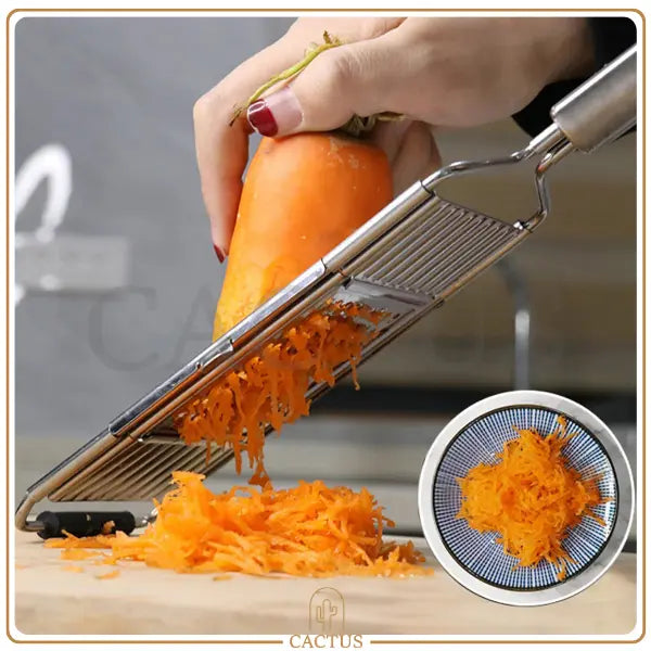 SharpSlice – Cortador Multifuncional de Legumes em Aço Inoxidável