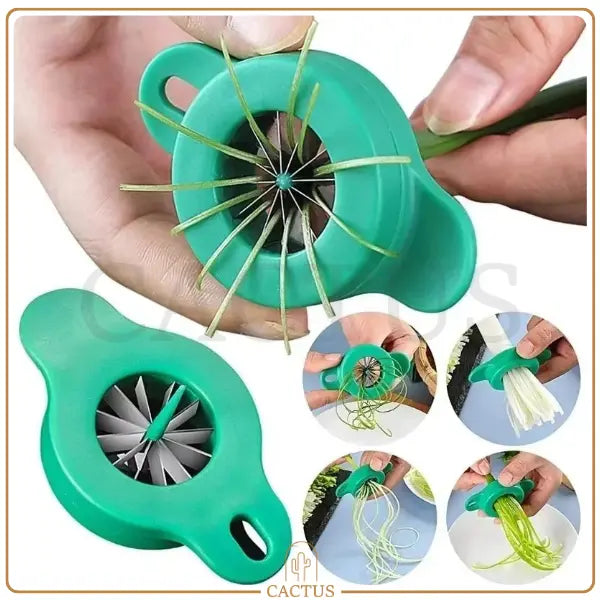 SlicePro Mini – Cortador de Legumes Portátil com 12 Lâminas Inox