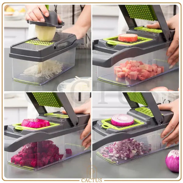 VeggieMaster – O Cortador Multifuncional