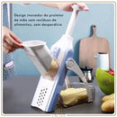 VeggiePro – Cortador Manual Multifuncional para Legumes, Verduras e Frutas em Inox