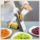 VeggiePro – Cortador Manual Multifuncional para Legumes, Verduras e Frutas em Inox