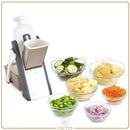 VeggiePro – Cortador Manual Multifuncional para Legumes, Verduras e Frutas em Inox